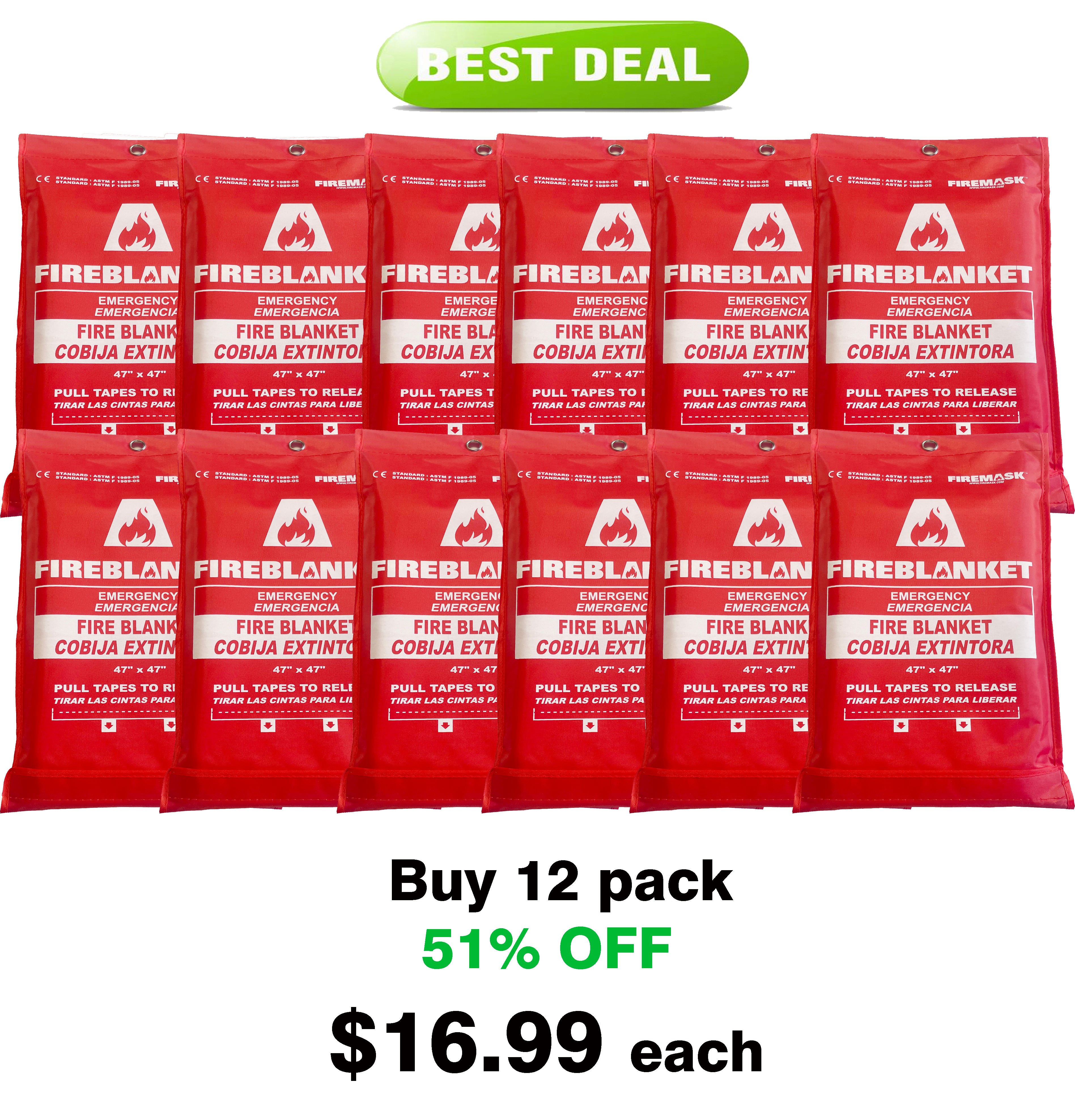 BUY 12 PACK BEST DEAL 51% OFF !!