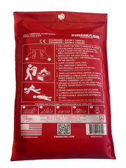 FIREBLANKET puts out a fire in 20 seconds !! 17% OFF !!