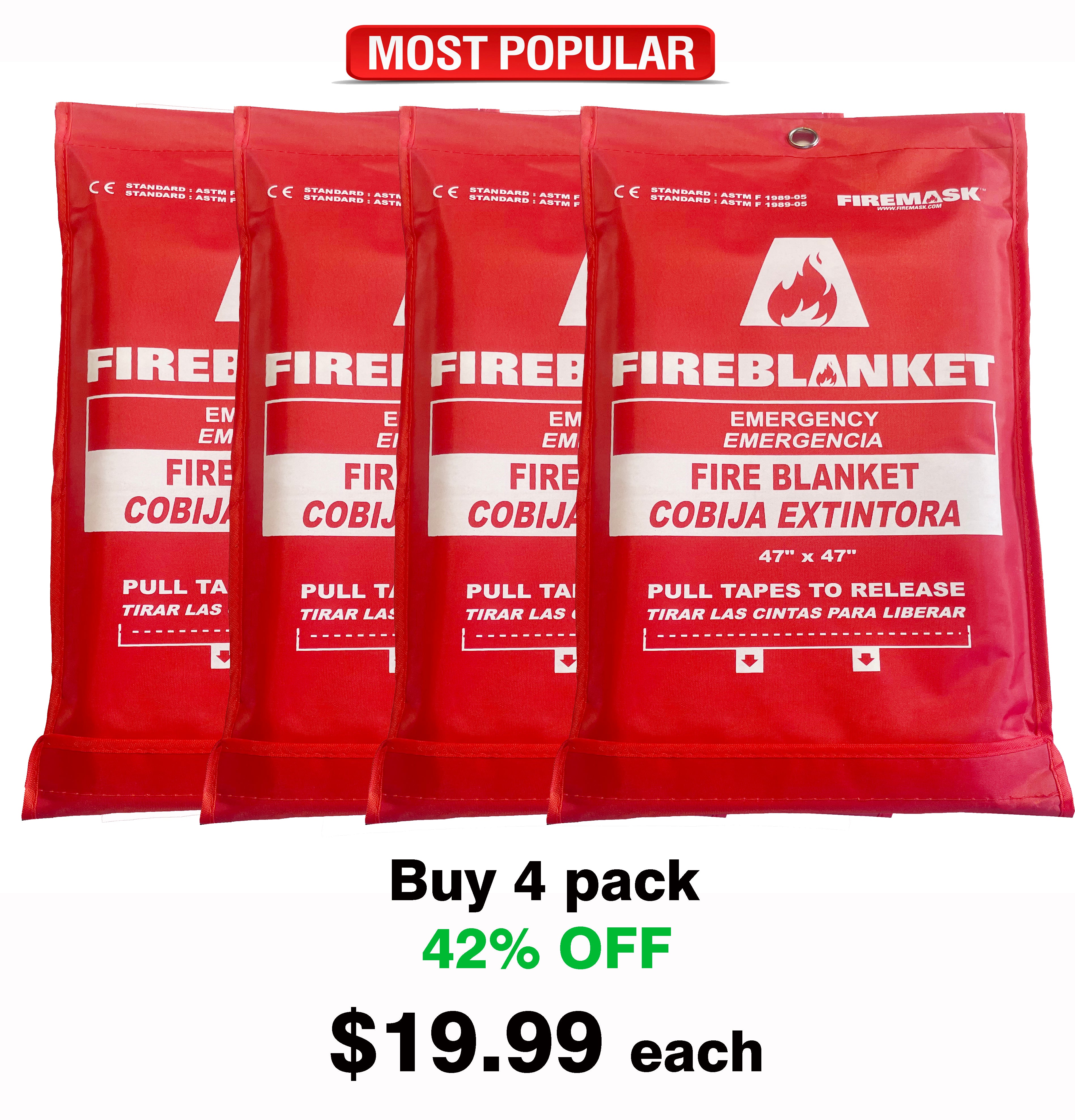 BUY 4 PACK MOST POPULAR 42% OFF!!